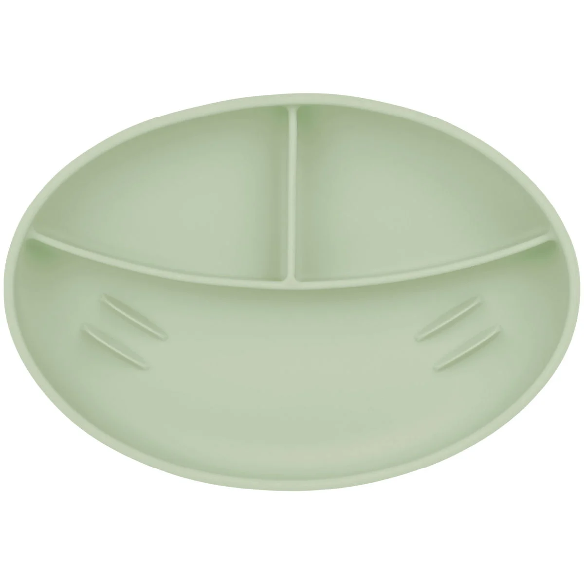 BabymoovSilikon Esslernteller grün