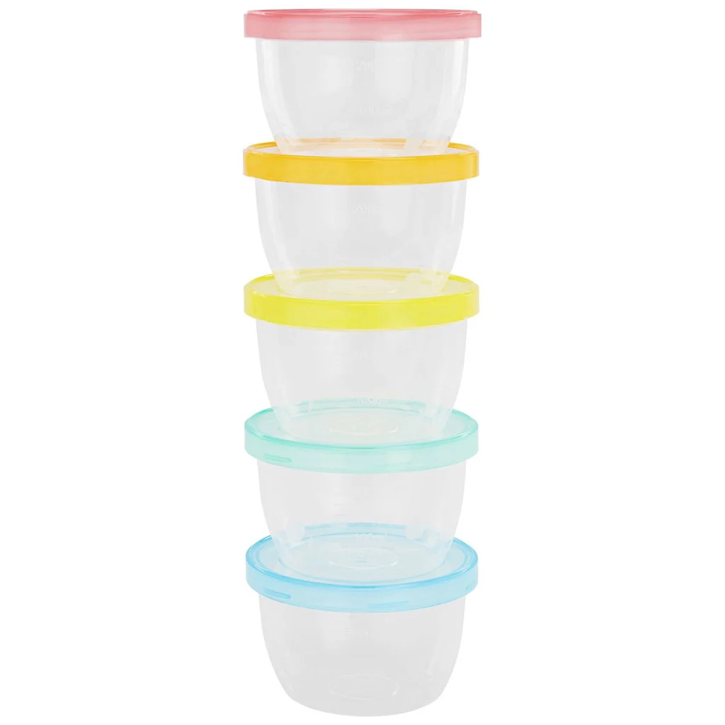 badabulleAufbewahrungsbehälter Maxiportions 5 Stück