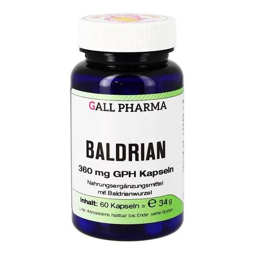Baldrian 360 mg GPH Kapseln, 60 St