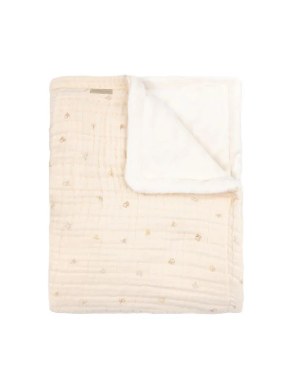 Bamboom Bettdecke Nuvola - Doppelseitig - Animal Friends