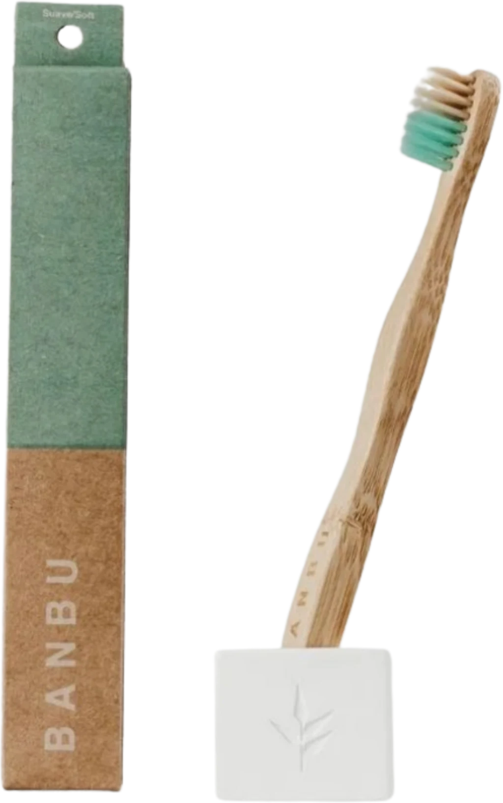 BANBU Bambus-Zahnbürste Junior, Grün