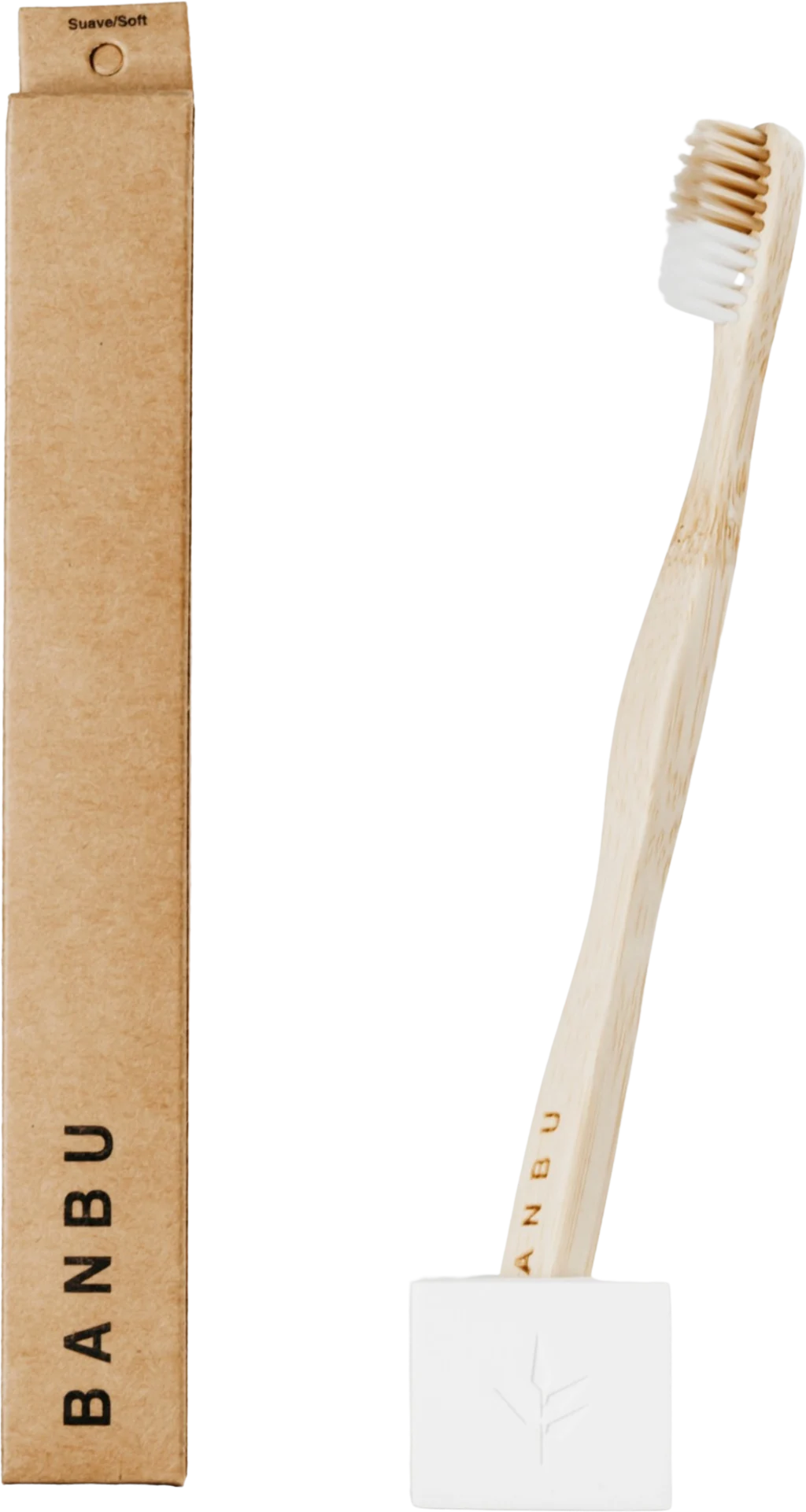 BANBU Bambus-Zahnbürste Weich, Grün