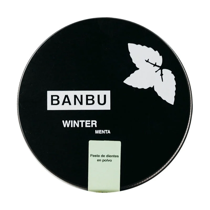 BANBU Natürliches Zahnpastapulver Winter (Minze) 60ml