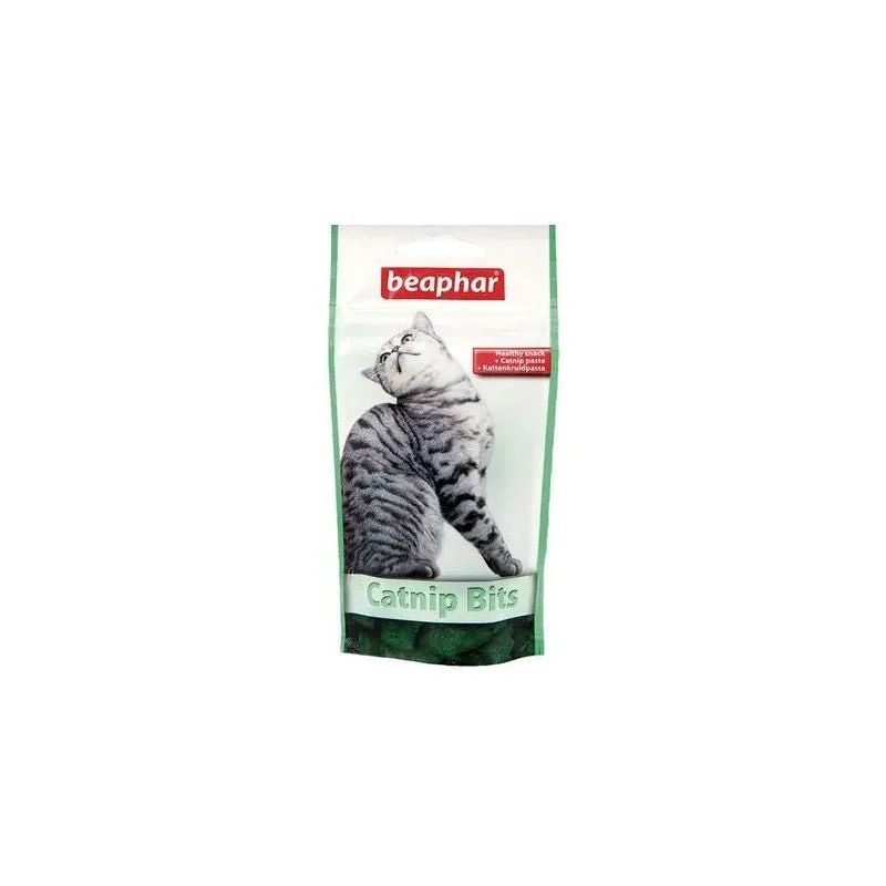 Beaphar Bocaditos Hierba Gato Snacks 18x35g