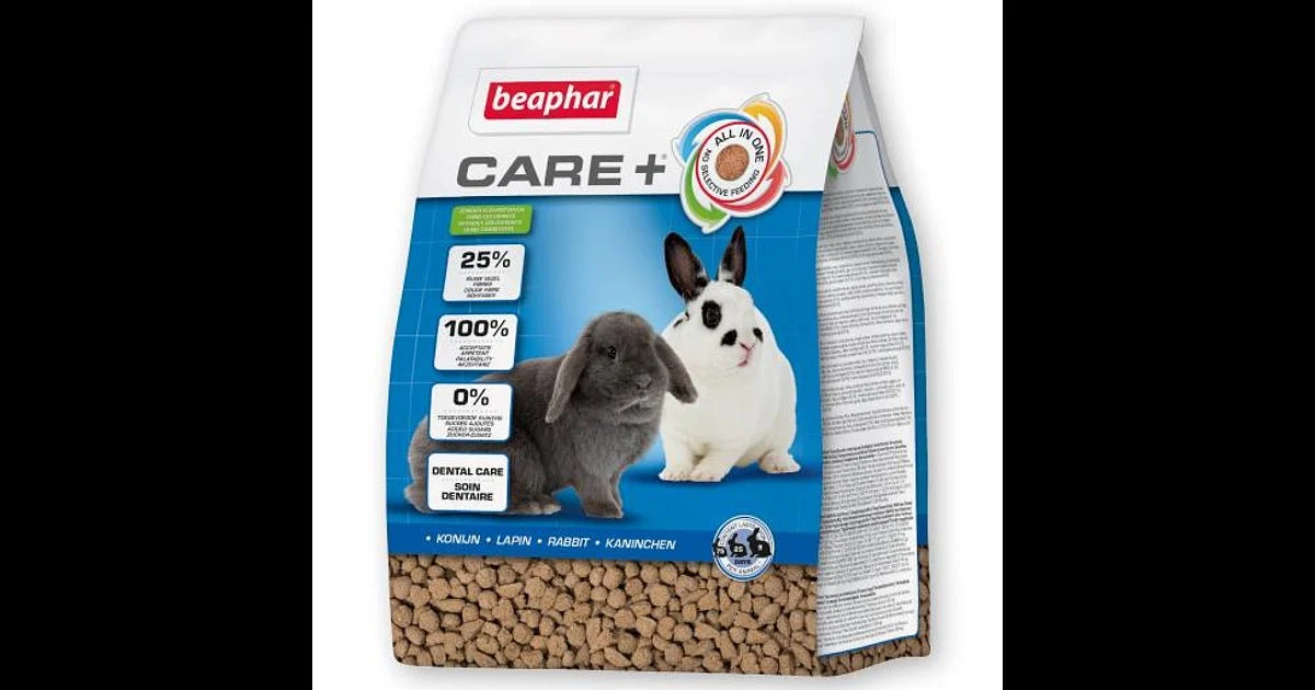 Beaphar Care+ Kaninchen Pelletfutter 1,5Kg