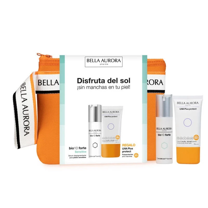 BELLA AURORA BIO 10 Forte Sensitive Depigmenting Care 30 ml + UVA Plus Protect als GESCHENK