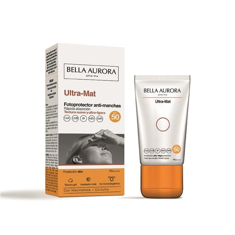 BELLA AURORA Ultra-Mat Anti-Spot Lichtschutz SPF50 (50ml)
