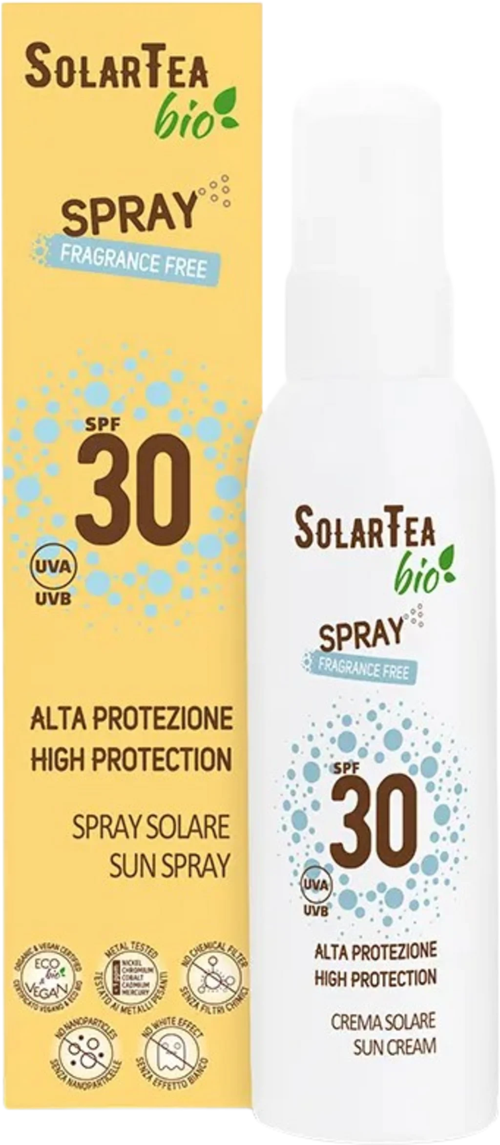 BEMA COSMETICI SolarTea Sonnenschutz-Spray LSF 30, 100 ml