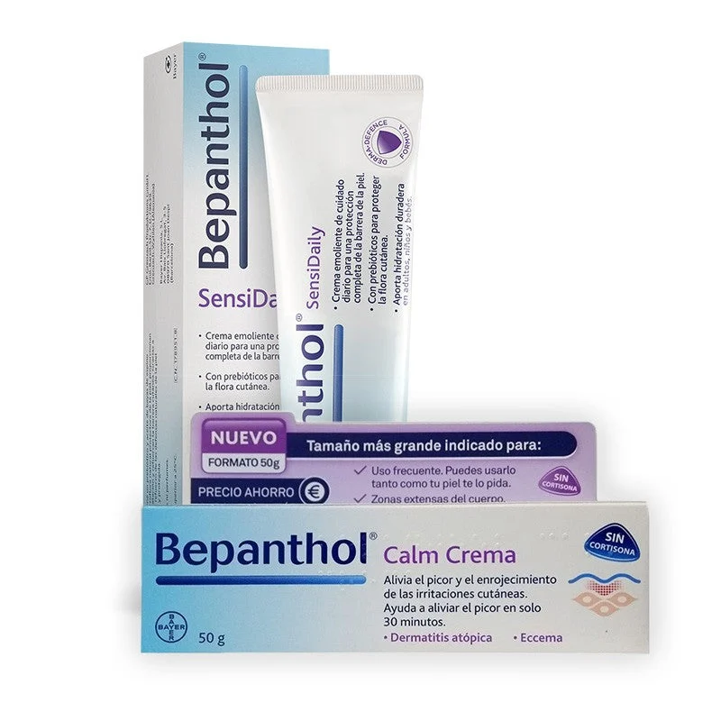 Bepanthol Pack Calm 50 G +Bepanthol SensiDaily Creme 150ML Packangebot