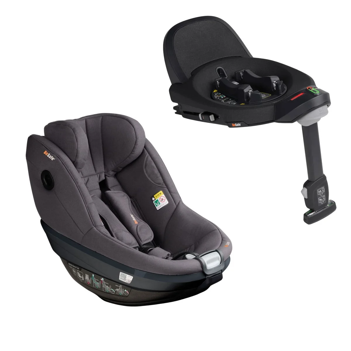 BeSafeBeyond² 360 Set dark grey melange