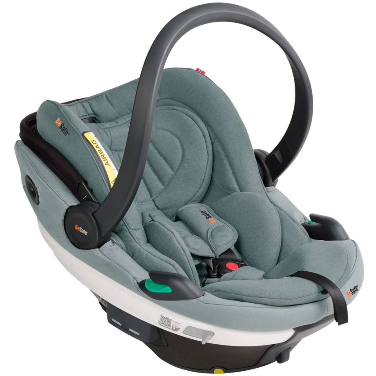 BeSafeGo Beyond sea green melange