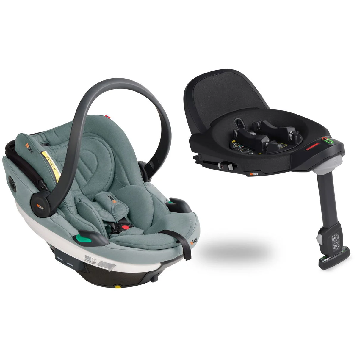 BeSafeGo Beyond Set sea green melange