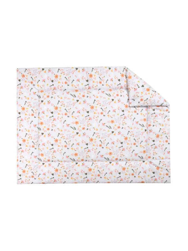 Bink Bedding Saar Laufstallteppich - 80 x 100 cm - Blumen und Vögel