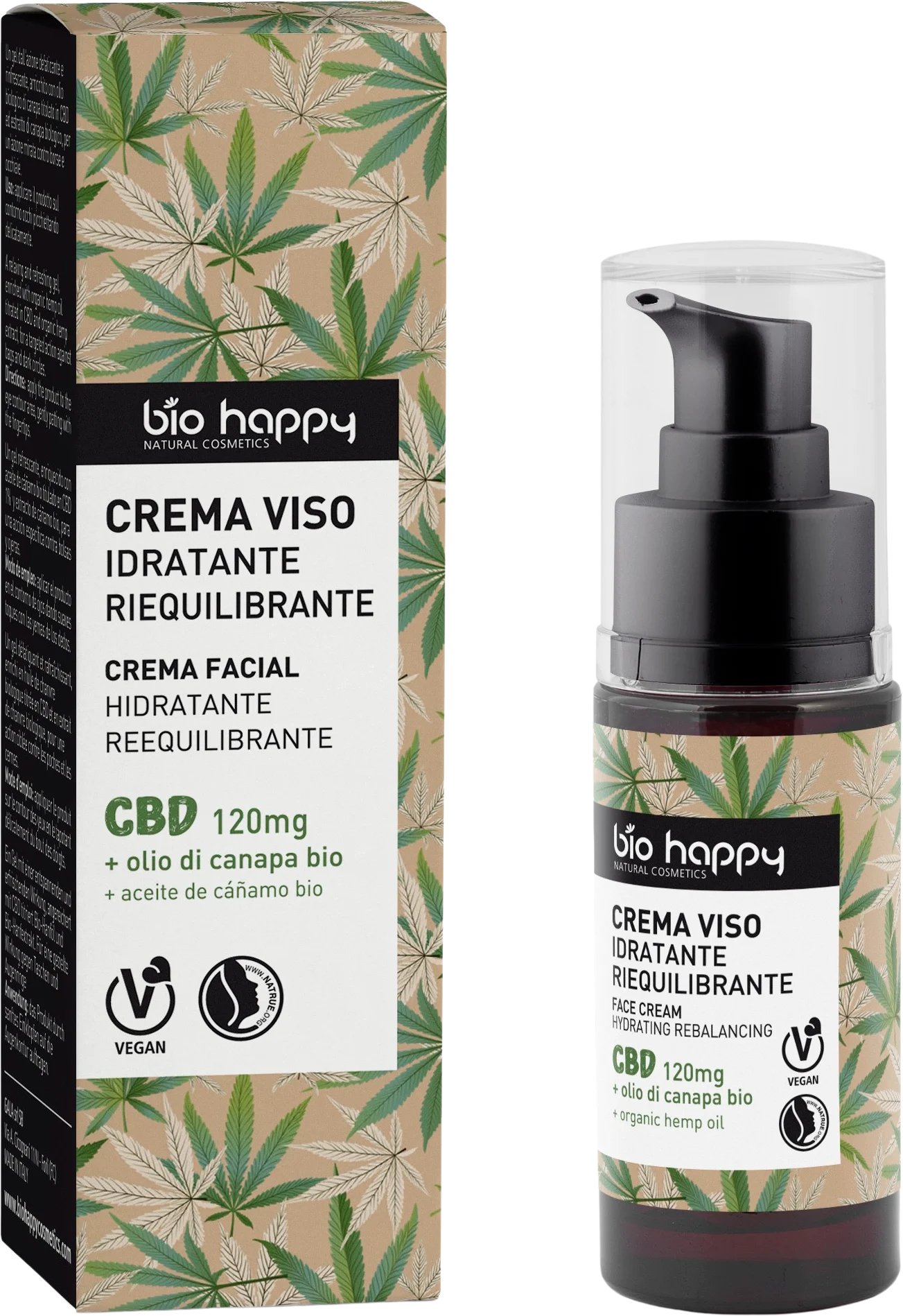 Bio Happy Canapa Face Cream, 30 ml