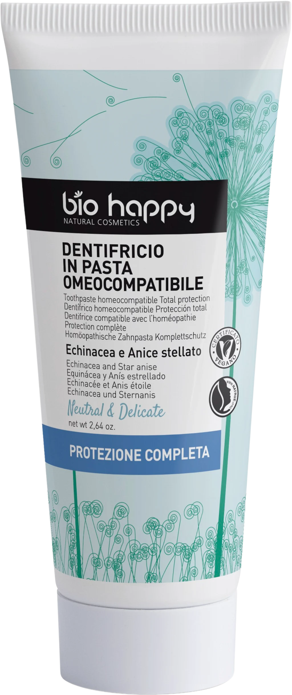Bio Happy Neutral & Delicate Total Protection Toothpaste, 75 g