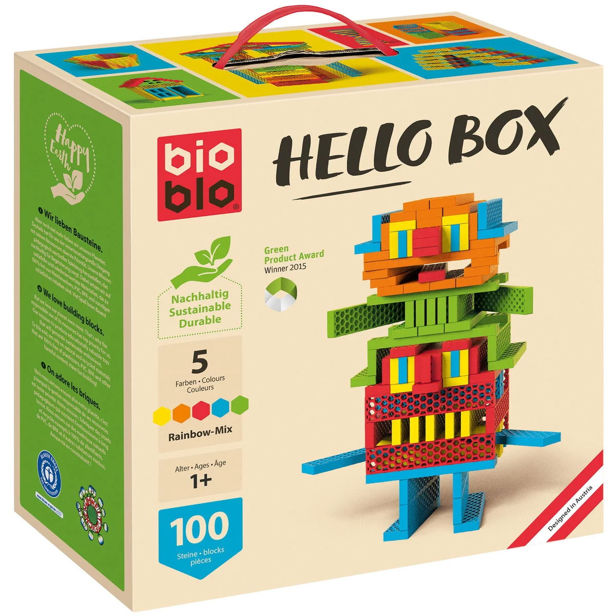 BiobloHELLO BOX Rainbow Mix