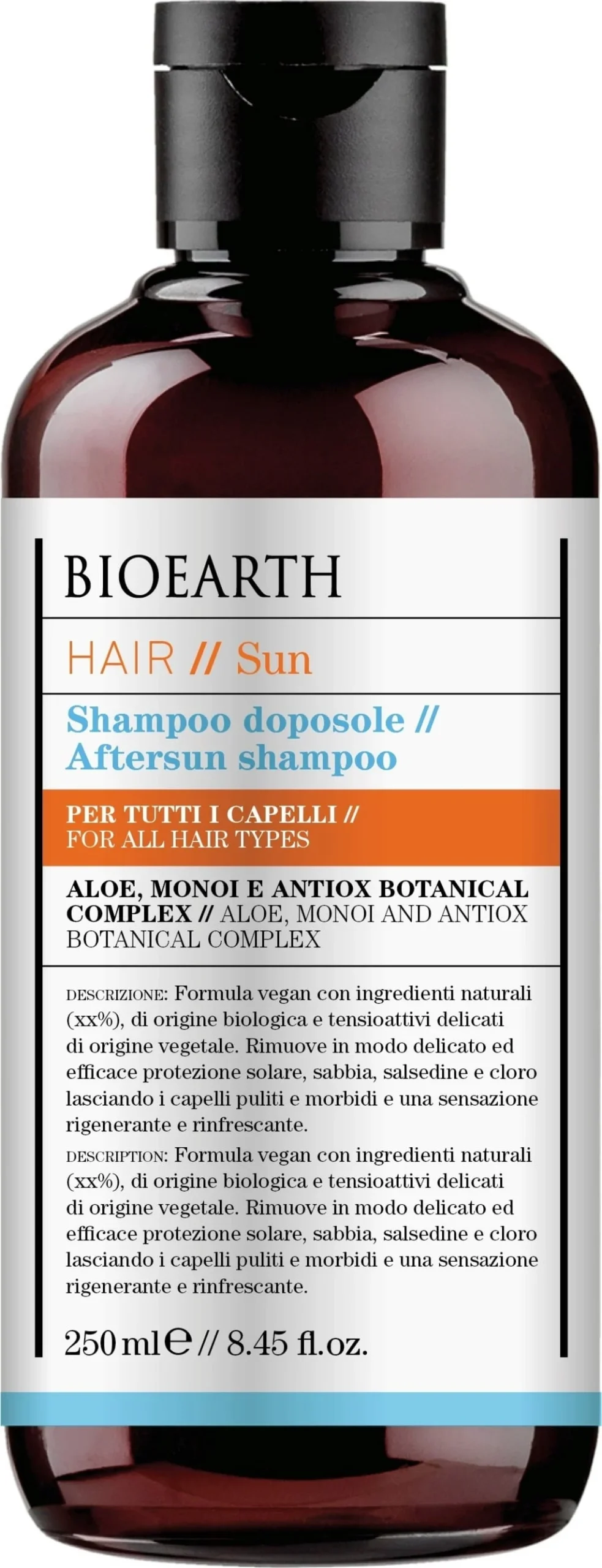 BIOEARTH Aftersun Shampoo, 250 ml