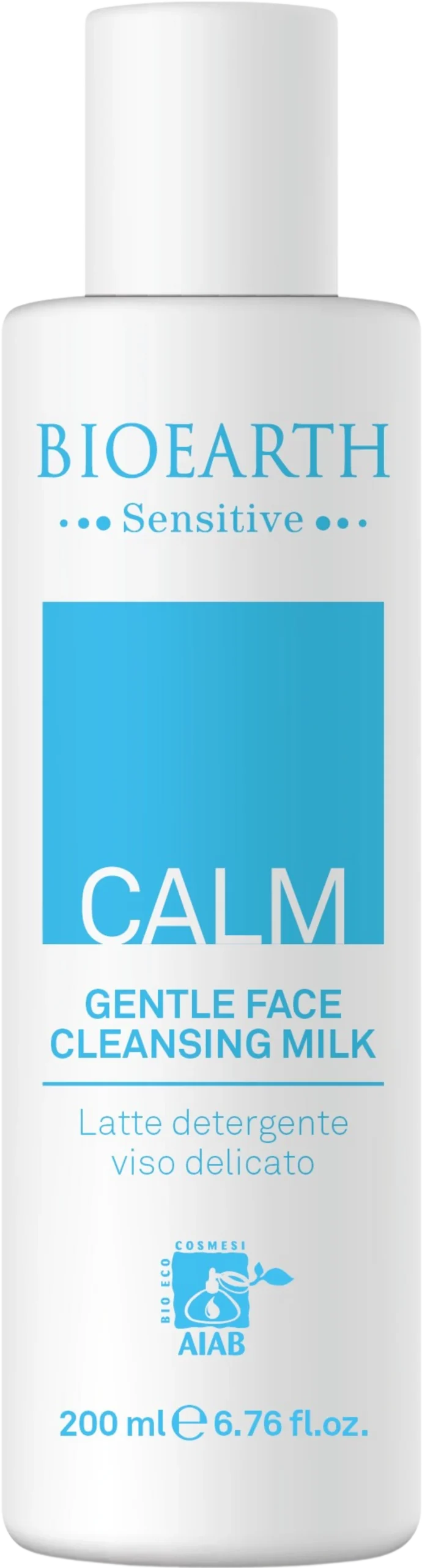 BIOEARTH Sensitive Calm Gentle Face Cleansing Milk, 200 ml