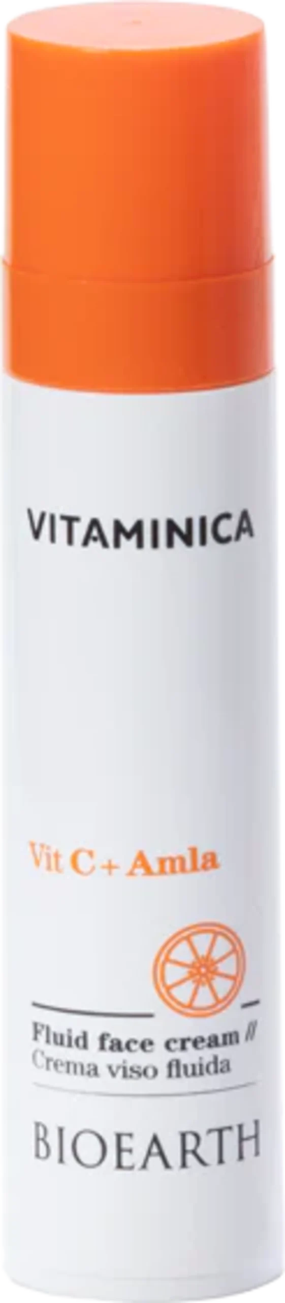 BIOEARTH VITAMINICA 24h Gesichtscreme-Fluid Vit. C + Amla, 50 ml