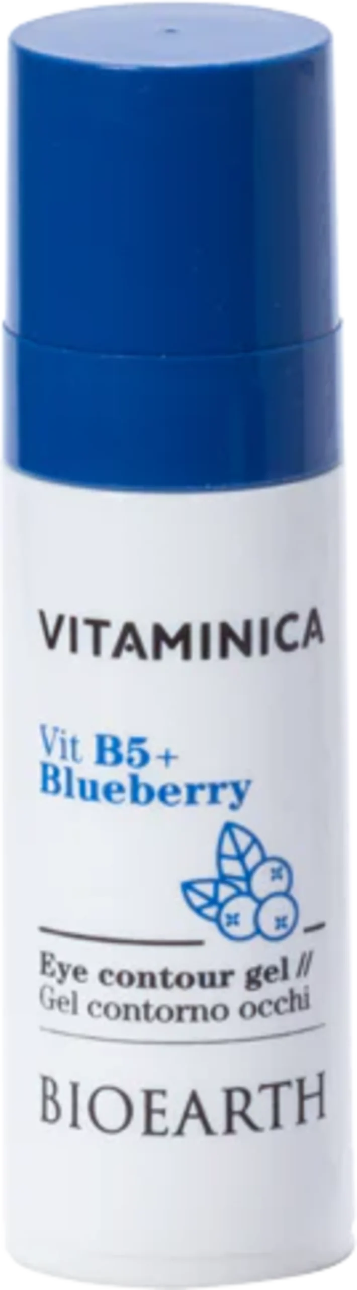 BIOEARTH VITAMINICA Augenkontur-Gel Vit. B5 + Blaubeere, 30 ml