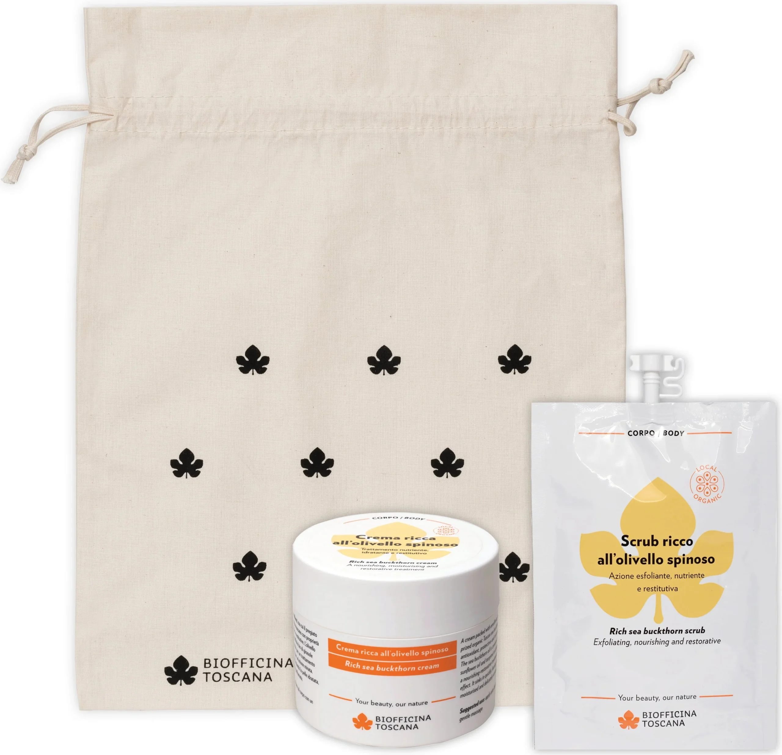 Biofficina Toscana Geschenkset Verwöhnpflege