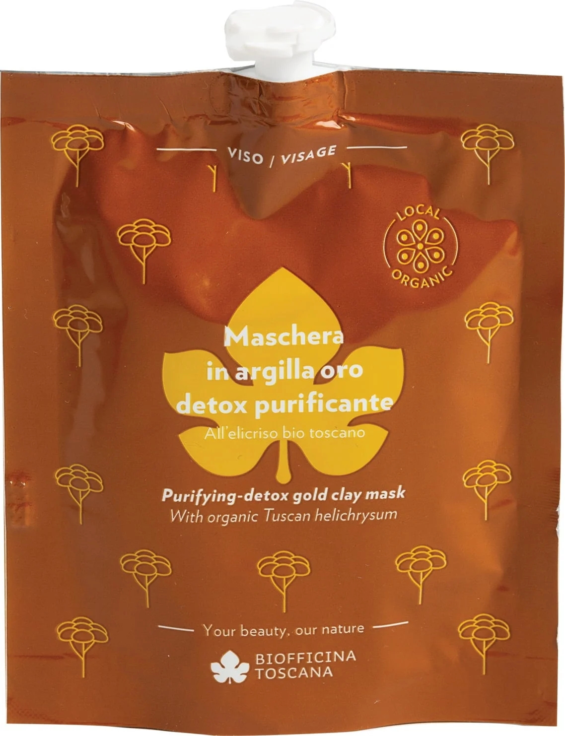 Biofficina Toscana Goldene Tonerde Klärende Maske, 30 g