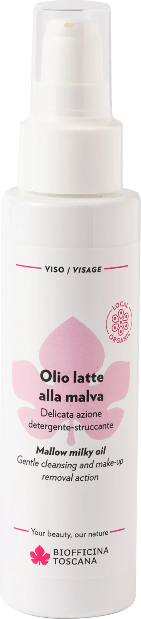 Biofficina Toscana Reinigungsöl-Milch Malve, 100 ml