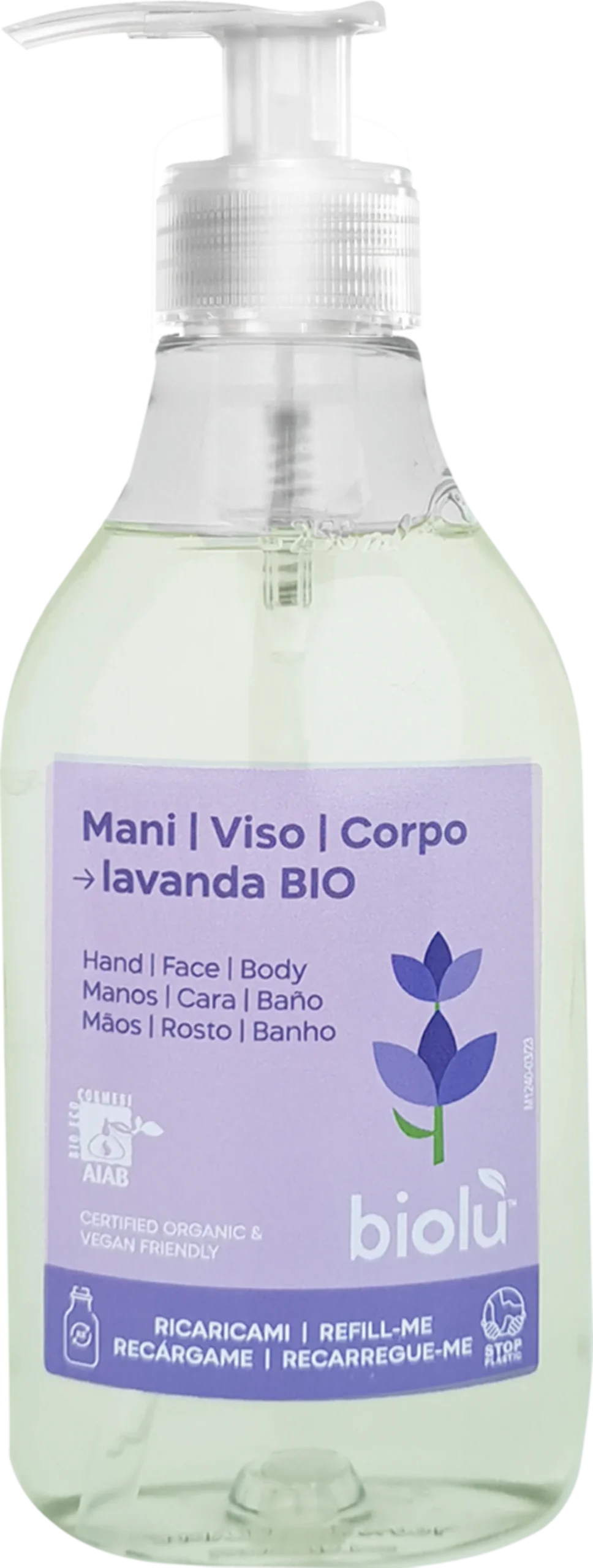 biolù Flüssigseife Lavendel, 250 ml