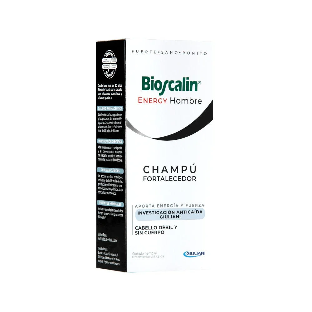Bioscalin Energy Hombre Champú Fortalecedor 200ml