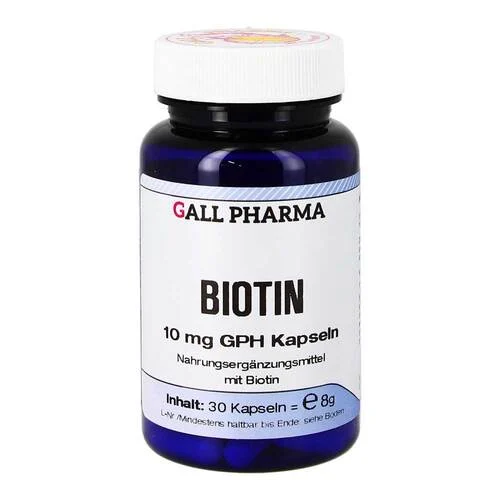 Biotin 10 mg GPH Kapseln, 30 St