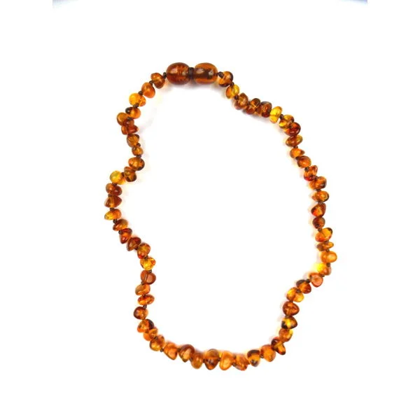 bisalBarock Bernsteinkette cognac