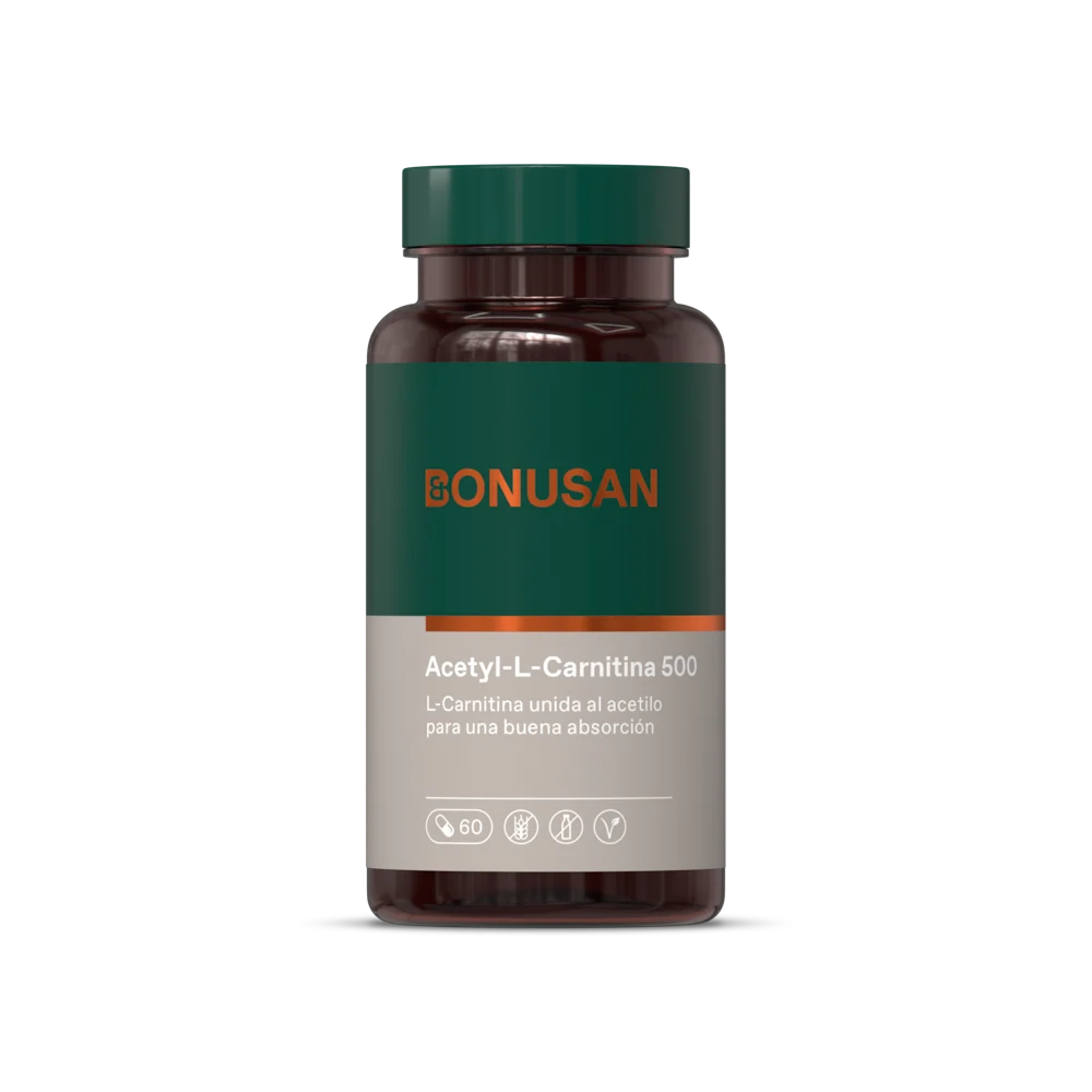 Bonusan Acetyl-L-Carnitin 500 mg 60 Kapseln