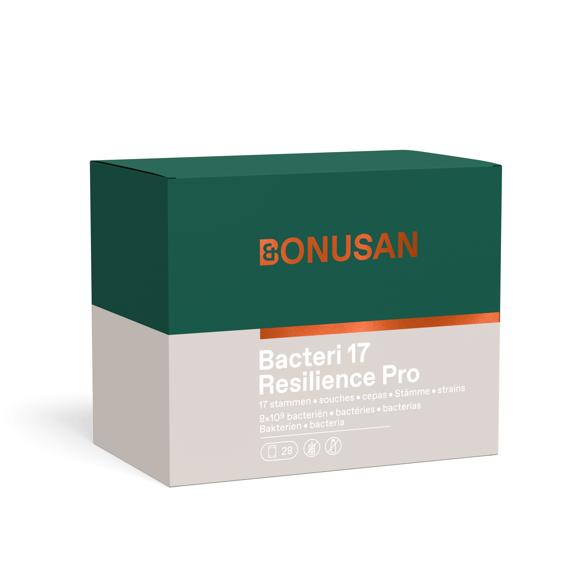 Bonusan Bacteri 17 Expert Resilience 28 Umschläge