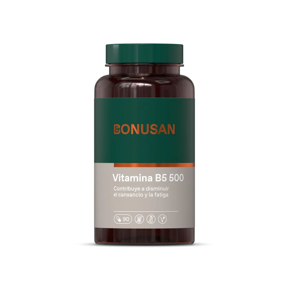 Bonusan Vitamin B5 Pantothensäure 500 mg 90 Kapseln