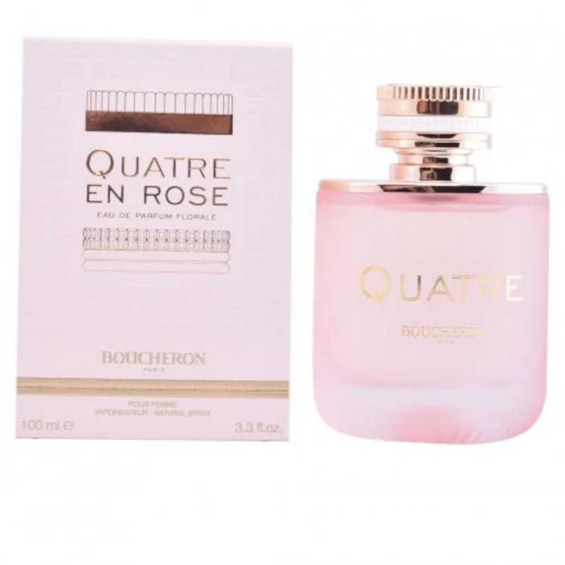 Boucheron Quatre En Rose Florale EDP Damenparfüm Spray 100 ml