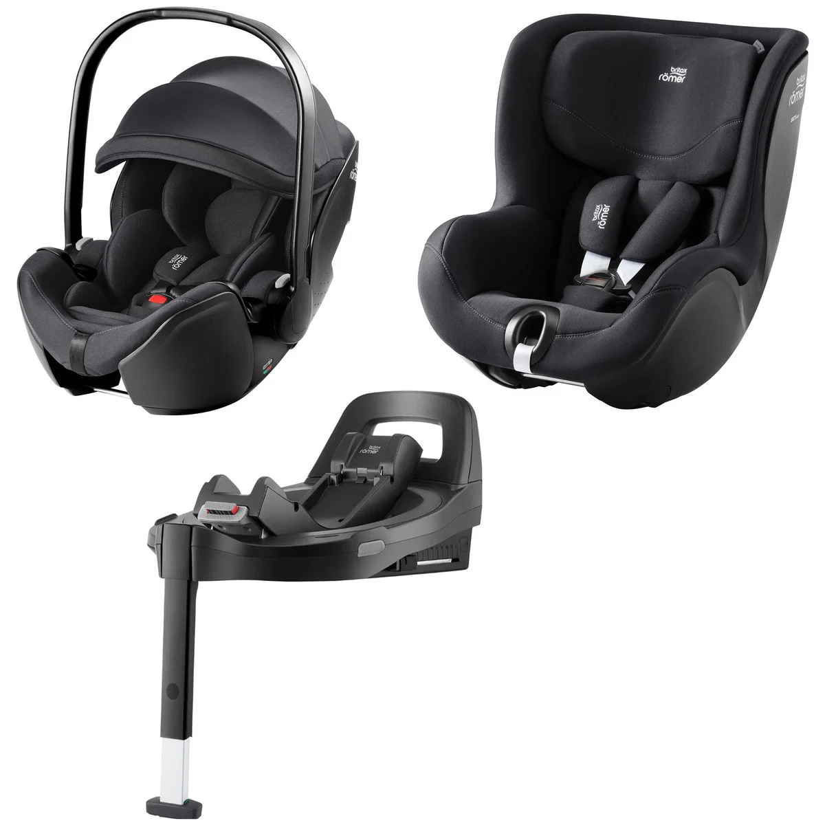 britax römerBaby Safe Pro Trio Set deep black