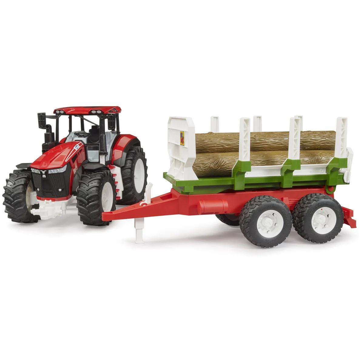 bruderROADMAX Traktor mit Rückeanhänger