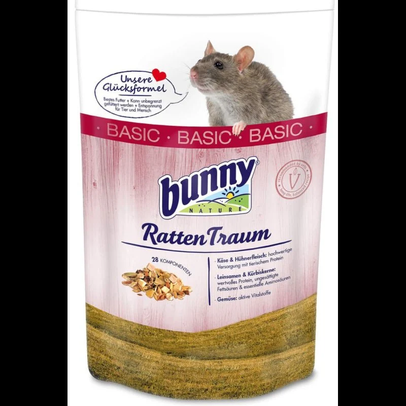 Bunny Alimento Sueño Básico Ratte 500g