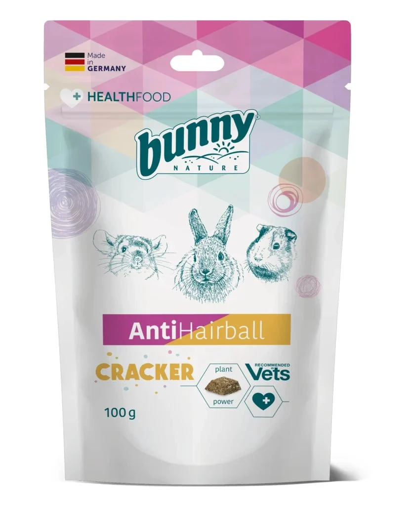 Bunny Antihairball Cracker Supplement 5x100g