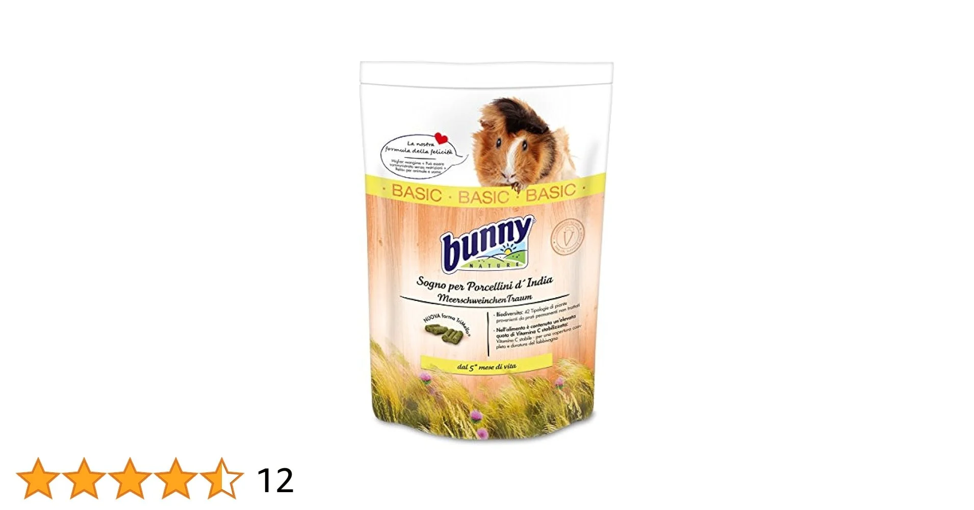 Bunny Futter Grundlegende Schlafpellets 4Kg