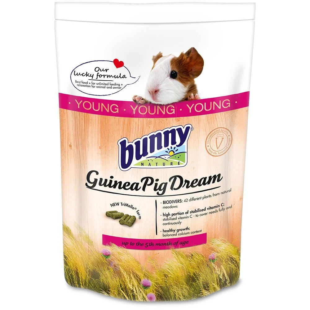 Bunny Futter Schlaf Meerschweinchen Jungpellets 1,5Kg