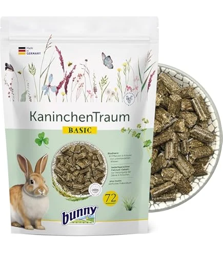 Bunny Futter Schlaf Zwergkaninchen Pellet 4Kg