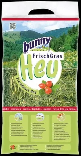Bunny Heno Fresco Rosa Mosqueta 500g