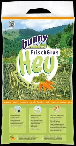 Bunny Heno Fresco Zanahoria 500g