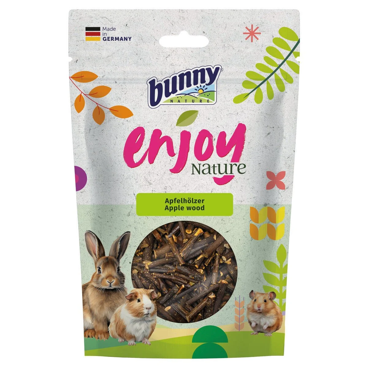 Bunny Snacks Enjoy Nature Ramas de Manzano Snack 6x100g