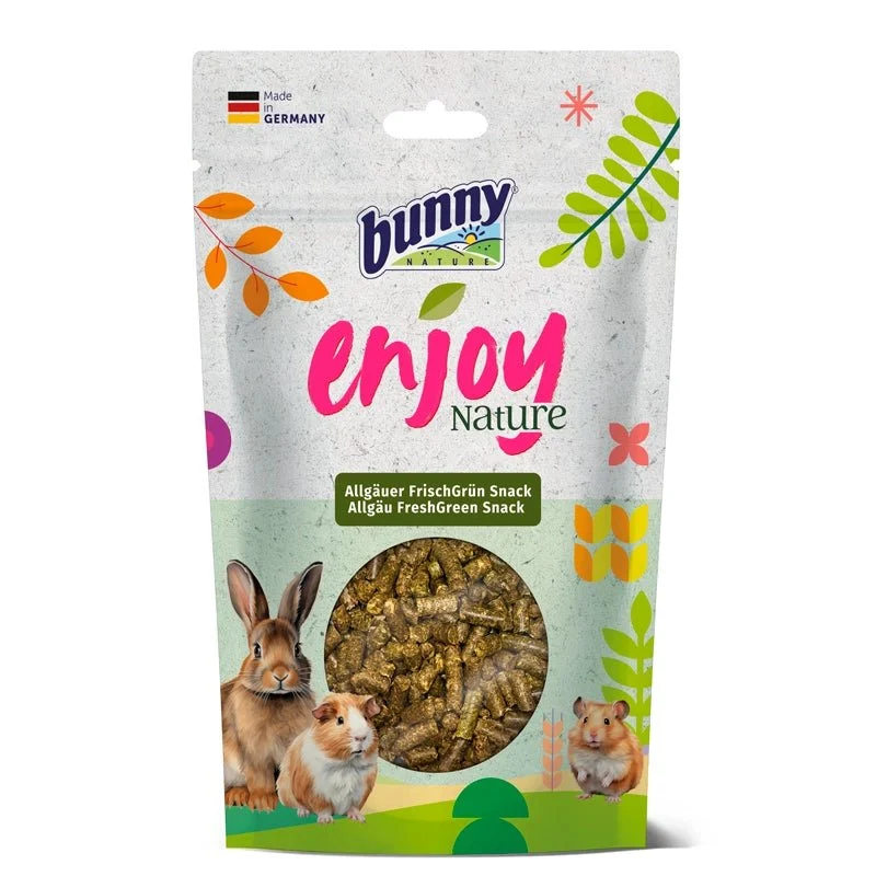 Bunny Snacks Enjoy Nature Verde Fresco 6 Stk
