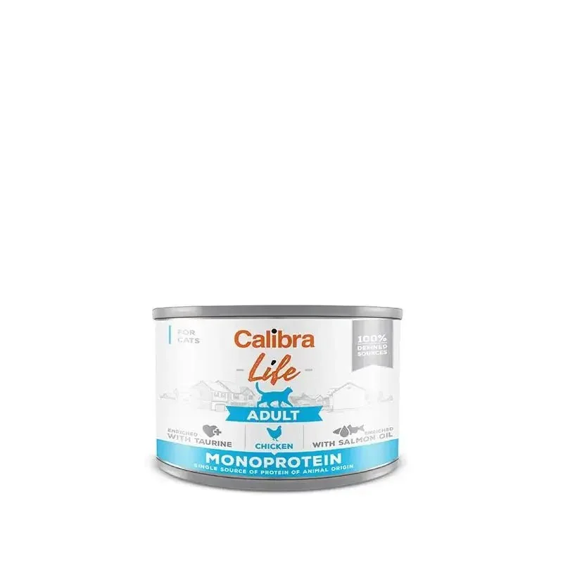 Calibra Cat Life Lata Adult Pollo 6x200g
