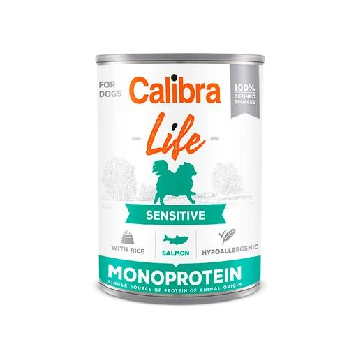 Calibra Dog Life Dose Sensitive Lachs und Reis 2,4Kg
