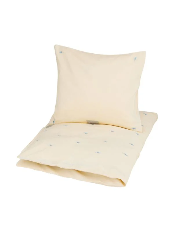 Cam Cam Copenhagen Bettbezug Bestickt - 70 x 100 cm - GOTS - Sea Garden