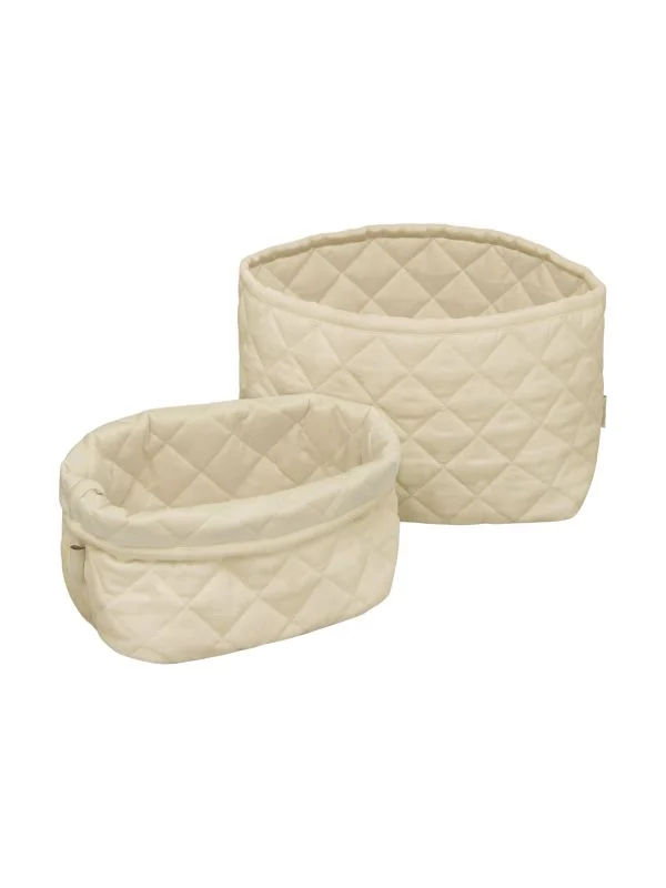 Cam Cam Quilted Aufbewahrungskörbe - Praline - 2 Stück